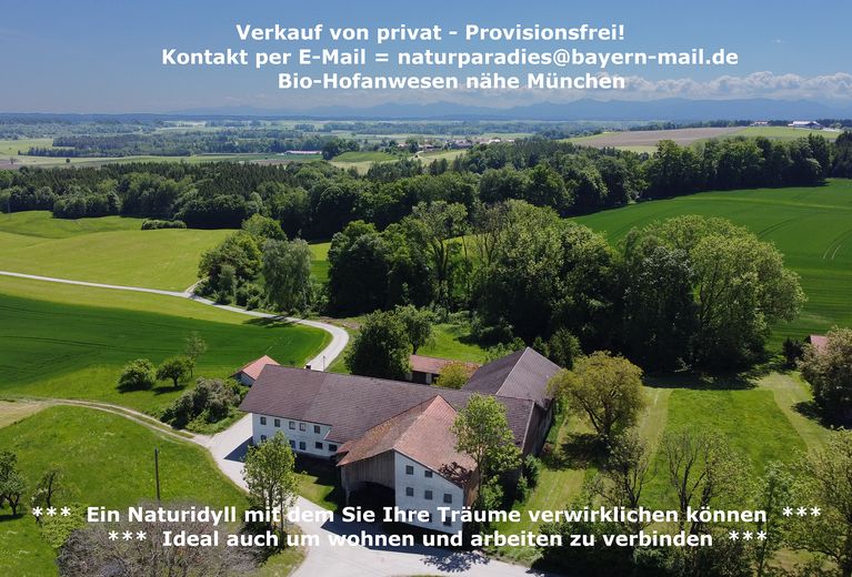 Propiedad rural idílica / paraíso natural - cerca de Múnich – Naturparadies
