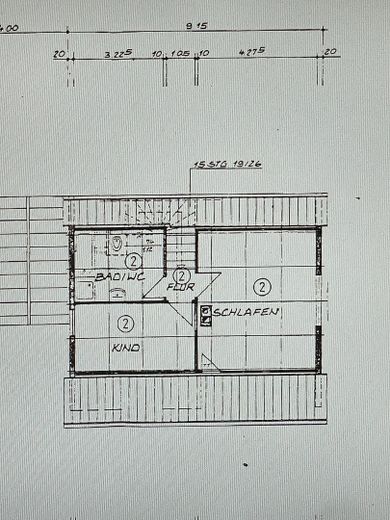 Detached single-family house with garden, balcony and parking space  commission-free – Grundriss Dachgeschoss