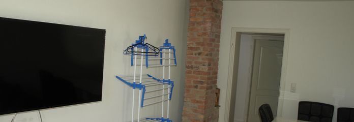 Wohnzimmer mit Kaminanschluss