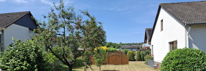Haus mit Garten, Südseite