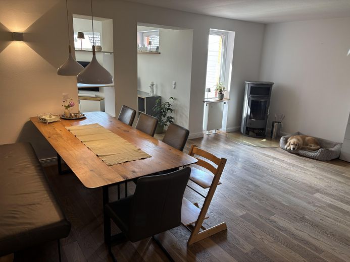 Charming end-terrace house with generous plot in Kaltenkirchen – Essbereich WZ alt