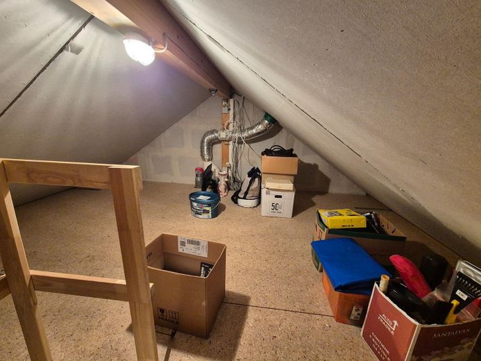 Abstellraum Spitzboden