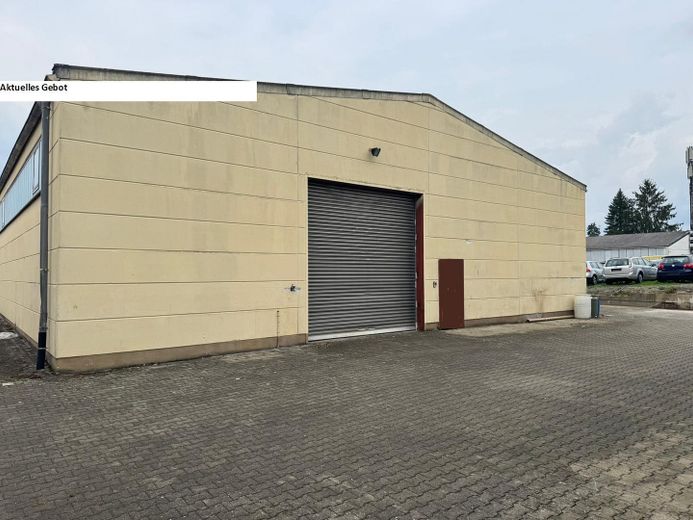 Große Halle Rückansicht links