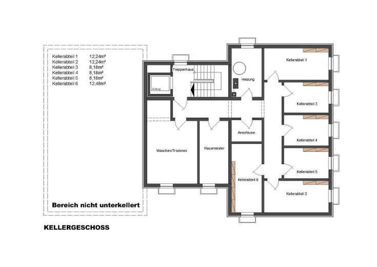Keller 1 gehört zur Wohnung