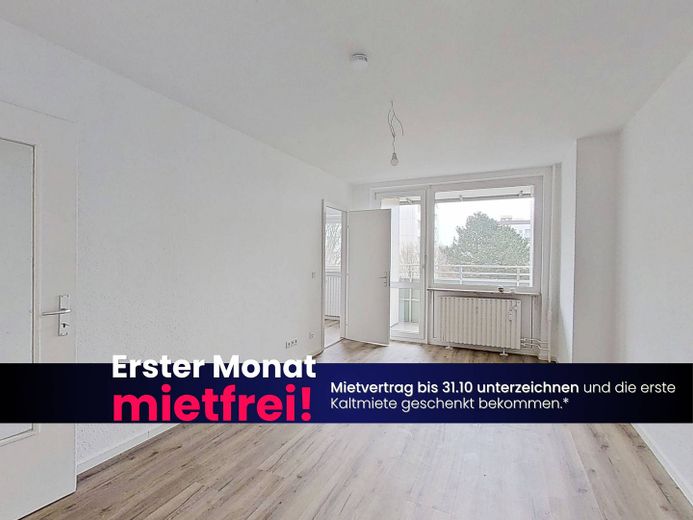 Herbstferien für Ihre Geldbörse - Wir erlassen Ihre erste Kaltmiete: Gut geschnittenes Single-Apartment mit BALKON – Foto 2