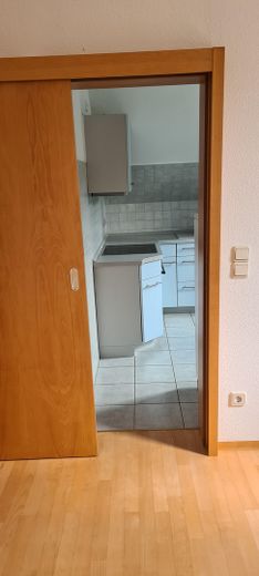 Blick in die Küche mit EBK