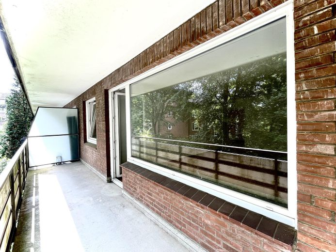 Großer Balkon