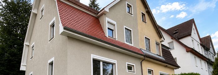 Hausansichten (Front/Seite)