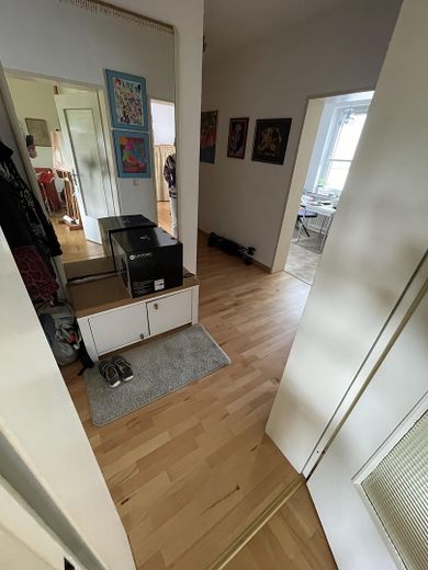 Flur mit Laminat