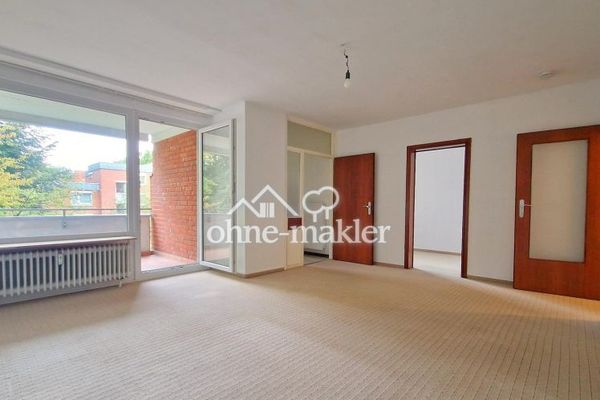 Provisionsfrei & bezugsfrei: 1,5-Zimmer-Wohnung mit Balkon