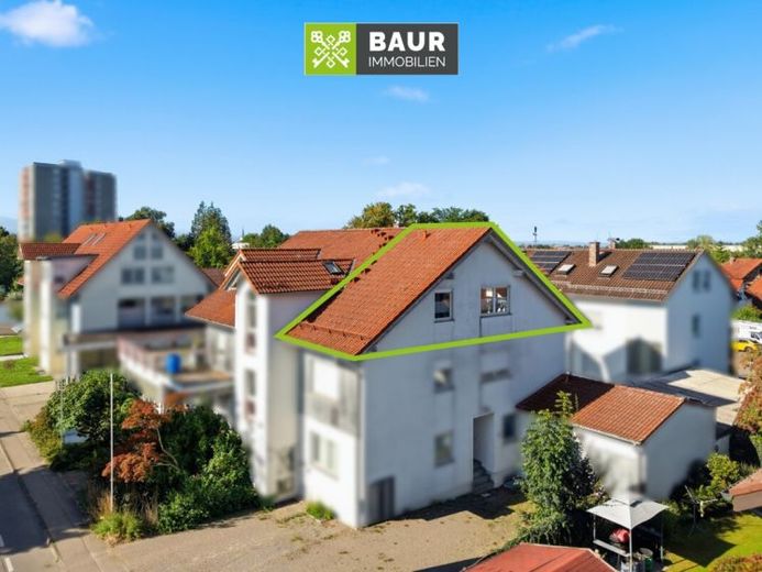 360° I Cuidado apartamento de 2 habitaciones en la última planta como inversión en Eriskirch – Foto 1
