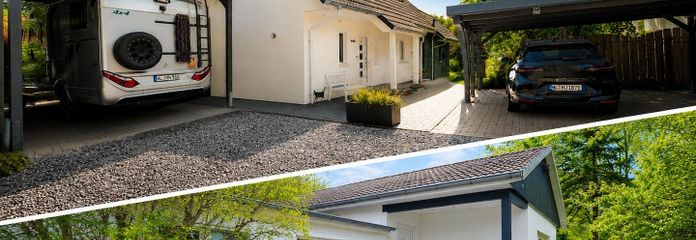 Ansicht EFH + Bungalow