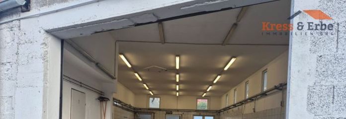 Gewerbehalle mit Hof- und Stellflächen in zentraler Lage von Steinau an der Straße