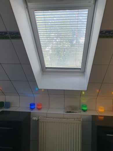 mit Velux Jalousie