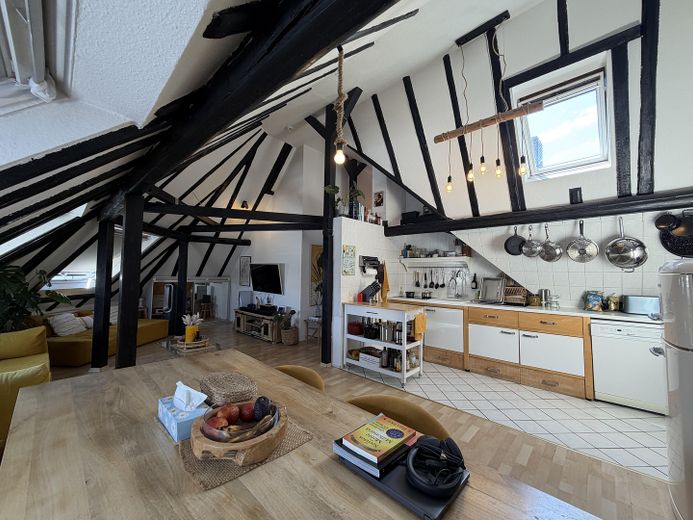Wohnzimmer/Küche 