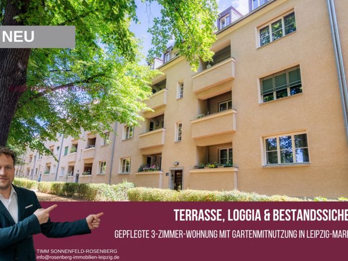 Zwischen Grünblick & Stadtleben: 
Vermietete 3-Zimmer-Wohnung mit Terrasse & Loggia – फोटो 1
