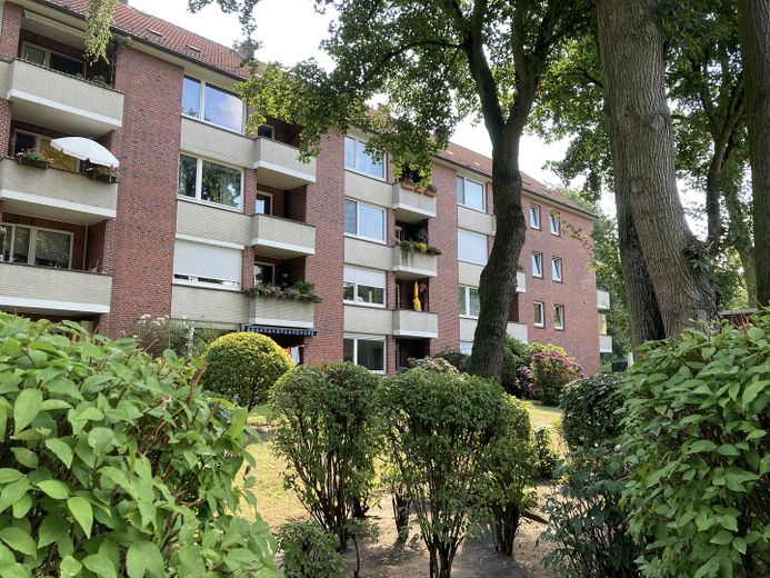 Hausansicht vom Garten