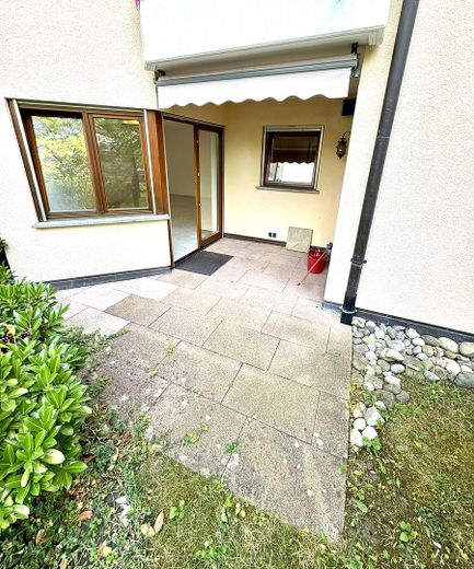Helle 2.5 Zimmerwohnung in Gottmadingen mit Terrasse, provisionsfrei – Sonnige Terrasse 