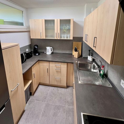 Küche mit Elektrogeräten