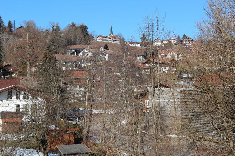 Privatverkauf EFH in Oberstaufen-Weißach, – Ausblick Nordbalkon