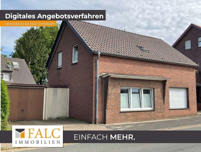 Einfamilienhaus sucht Handwerkerleistung – Frontbild Expose