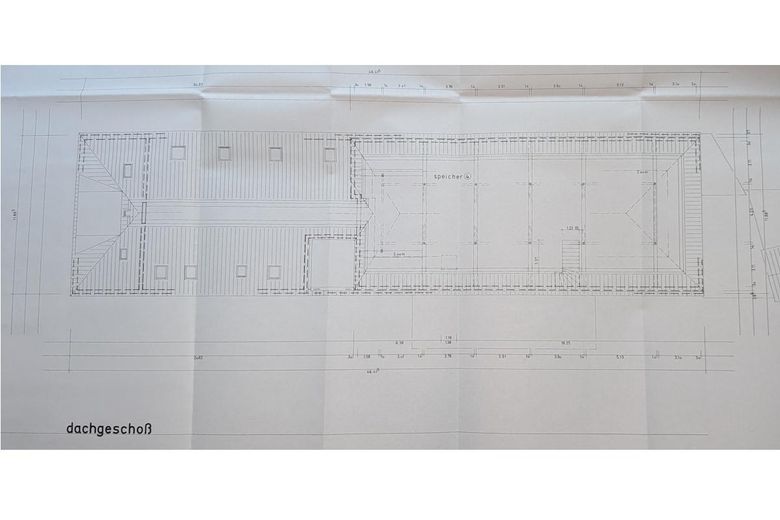 Grundriss Dachgeschoss / Speic