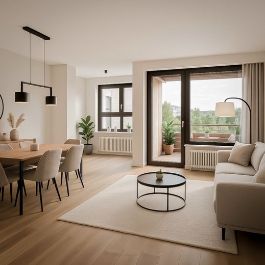 Visualisierung Wohnzimmer