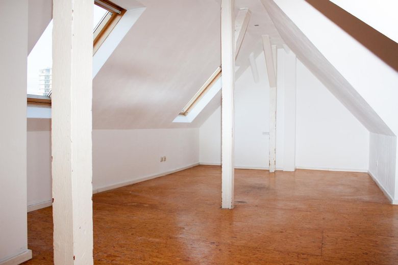 Preissenkung: Von Privat, 3 Zimmer mit 25 m² "Ausbaureserve" im DG zentrale Lage in FFM Höchst – Dachgeschoss