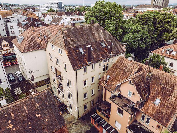 Investorentraum "WG Villa" Stadtmitte – Luftbild