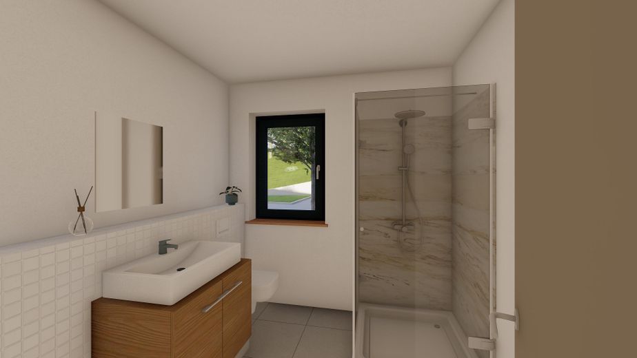 Wohnung 3 und 4 Badezimmer