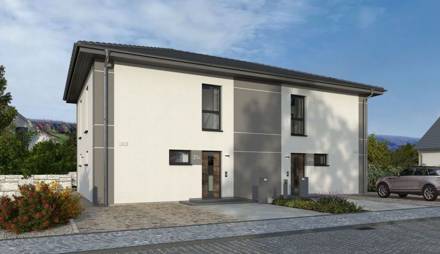 DOPPELHAUS MIT BESONDERER AUSSTRAHLUNG - mit Wohnkeller – Ansicht Eingang