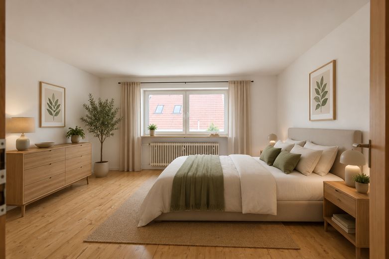 4 locali | Piano terra| 110,63 mq a Krumbach (W2) – Virtuell möbliert