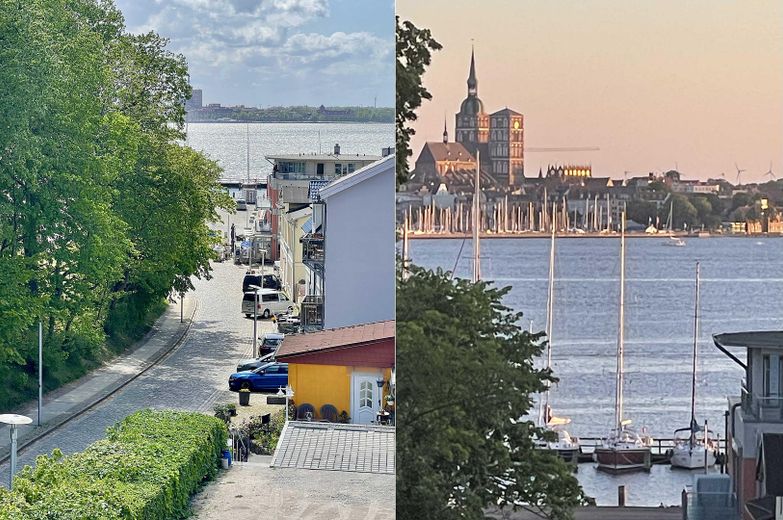 Seeblick auf Stralsund 