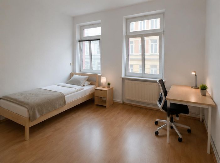 Möbliertes Zimmer in zentraler 2er-WG – 1. Zimmer