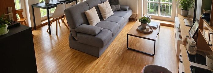 Bel appartement spacieux de 75 m² à MS-Wolbeck, 2 pièces avec accès direct à la rivière « Angel »
