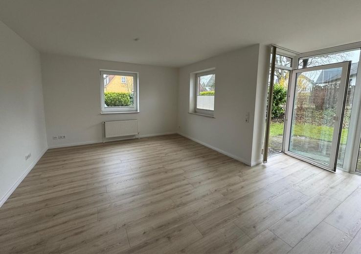 Wohnzimmer unmöbliert