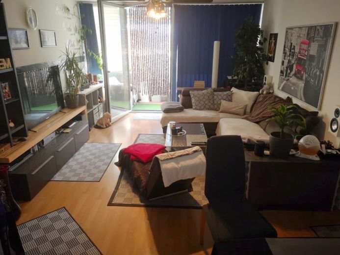 Sehr gepflegte Eigentumswohnung am Stadtrand von Frankenthal; Panoramablick bis zum Pfälzerwald – Bild 1