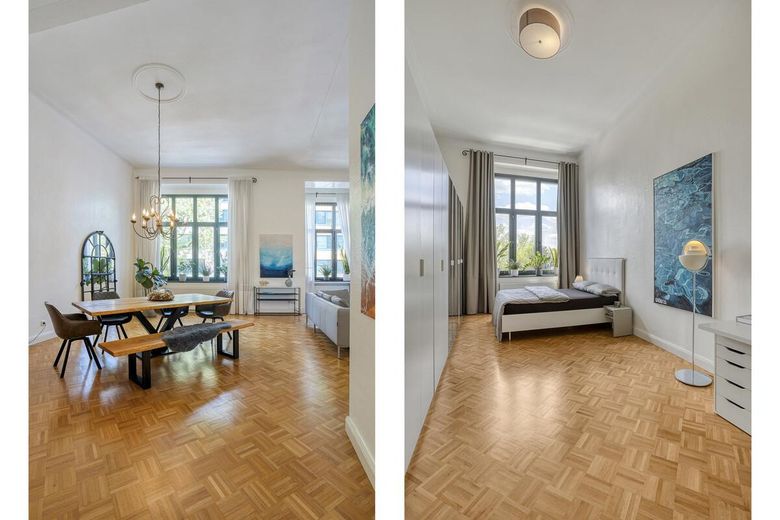 Wohnraum & Schlafzimmer