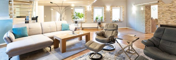 Wohnzimmer Neubau D