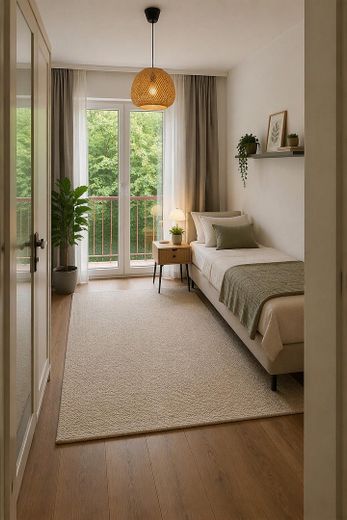 Wassernähe: Helle 4-Zimmer-Wohnung mit Loggia & Tiefgarage in Berlin-Friedrichshagen – Schlafzimmer2_Vorschlag