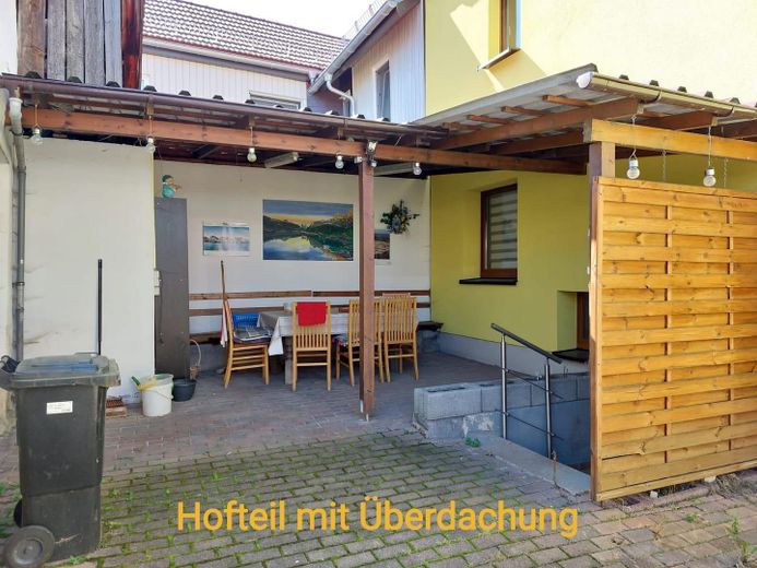 Überdachte Terasse