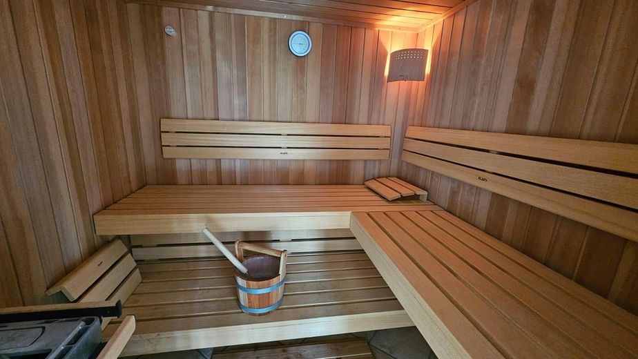 Sauna Innenansicht