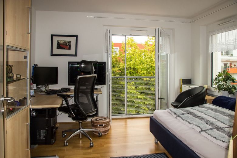 Zimmer 4 - Blick Ost