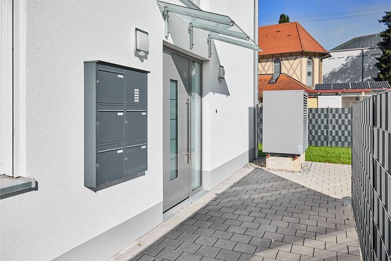 W8 Obergeschoss | 3 Zimmer | 87,36 qm in Krumbach (W8) – Eingang