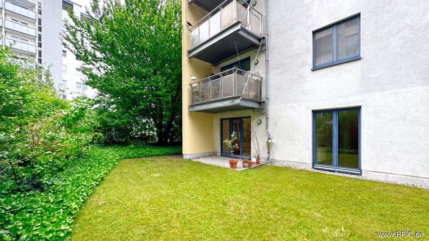 Ruhige Gartenterrasse mit 3-Zimmer-Wohnung - total zentral – IMG_3441