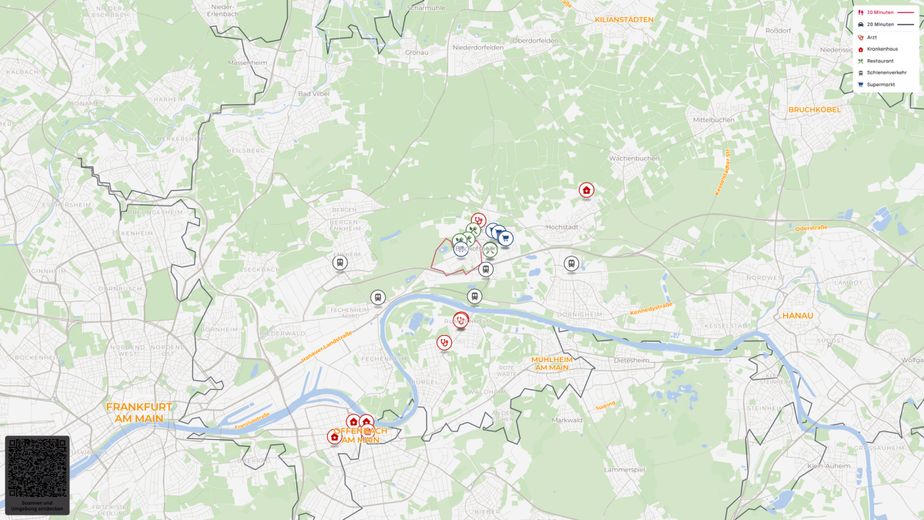 Attraktiver Standort für dein Business - ideal für Praxis, Büro, Dienstleister &amp; Pflegedienst – Lageplan (Makro)