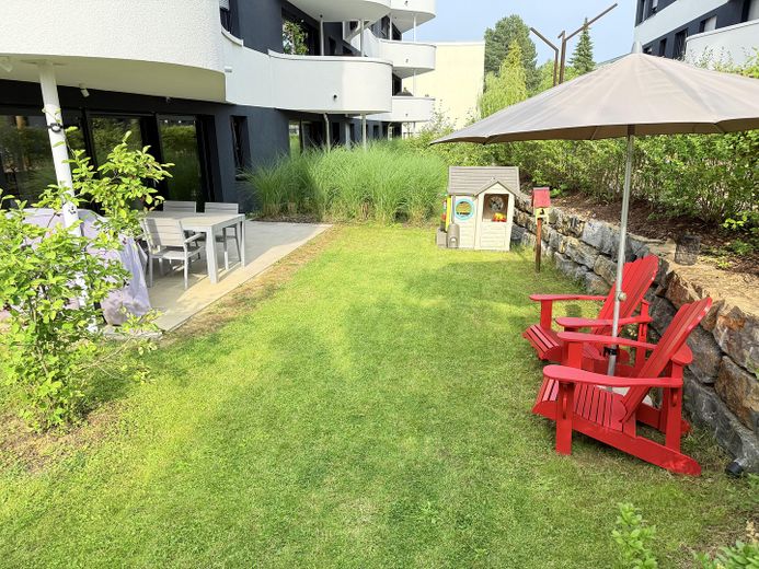 Seltene EG‑Wohnung mit großem Garten (180 m²) – perfekte Hausalternative – großer privater Garten
