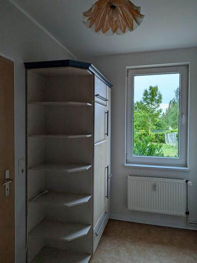 Küche mit Einbauküche