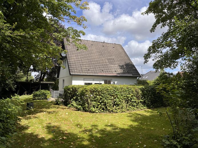 Blick vom Garten aus