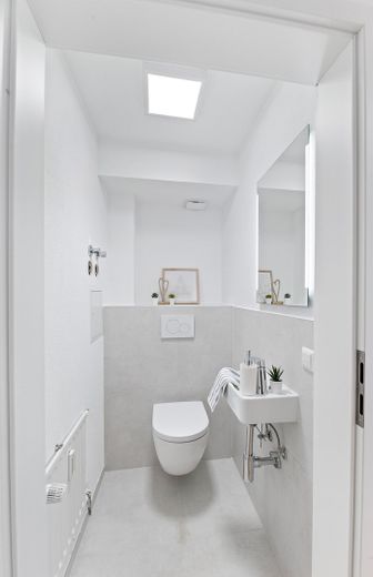 ***SOFORT BEZIEHBAR SCHÖNE 2-ZIMMER-WOHNUNG MIT TERRASSE IN STUTTGART VAIHINGEN DACHSWALD*** – TOILETTE